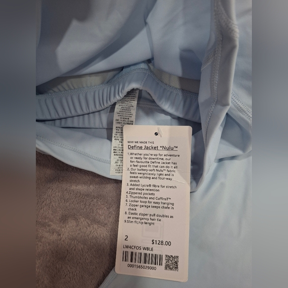 Lululemon Athletica Sky Blue Tank Top - Picture 5 of 5